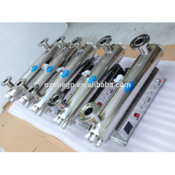 0.1m3/hr ~ 50m3/hr 316l ss UV food sterilizer for food processing factory
